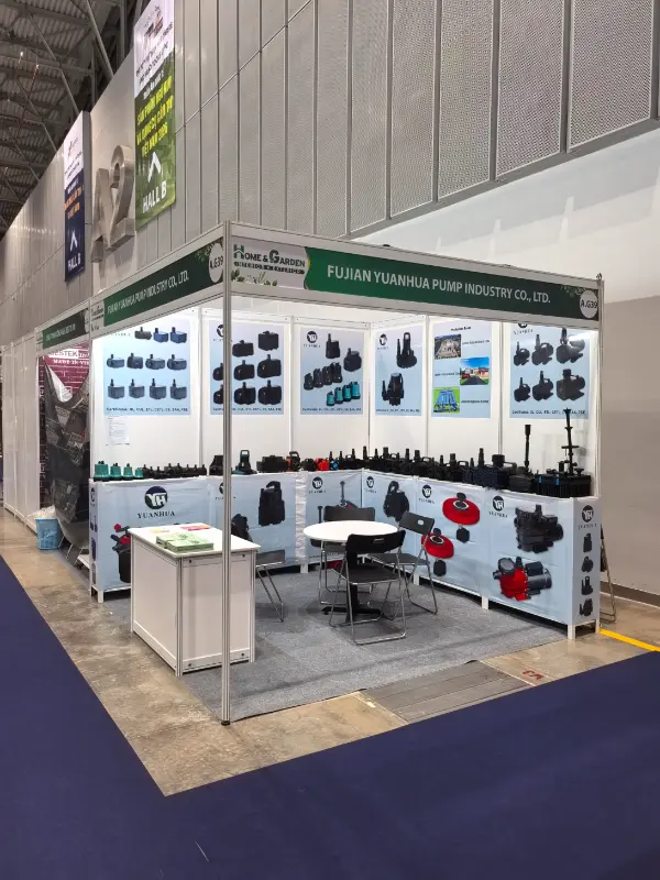 Η Fujian Yuanhua Pump Industry Co., Ltd. εκτίθεται στο Εκθεσιακό & Συνεδριακό Κέντρο Saigon - SECC